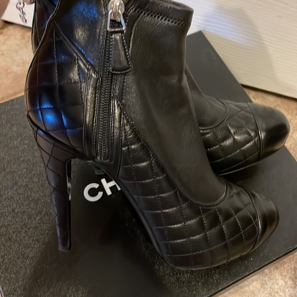 Chanel Lambskin Booties - Picture 7 of 10